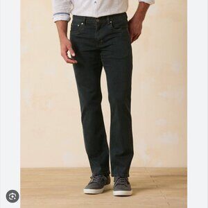 Tommy Bahama Sand Drifter authentic straight 35/32 black demin jeans pants